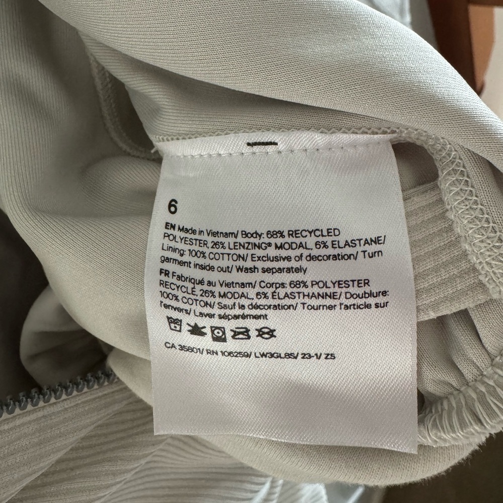 Lululemon Ribbed Softstreme Cropped Jacket - Picture 8 of 10
